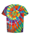 Dyenomite 200TD Unisex Rainbow Cut-Spiral Tie-Dyed T-Shirt