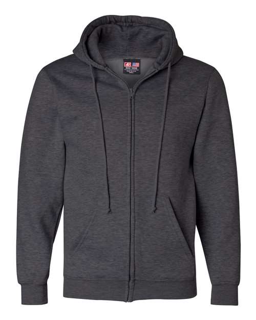 Bayside 900 Unisex USA-Made Full-Zip Hooded Sweatshirt