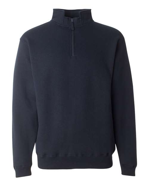 J. America 8634 Men's Heavyweight Fleece Quarter-Zip Sweatshirt