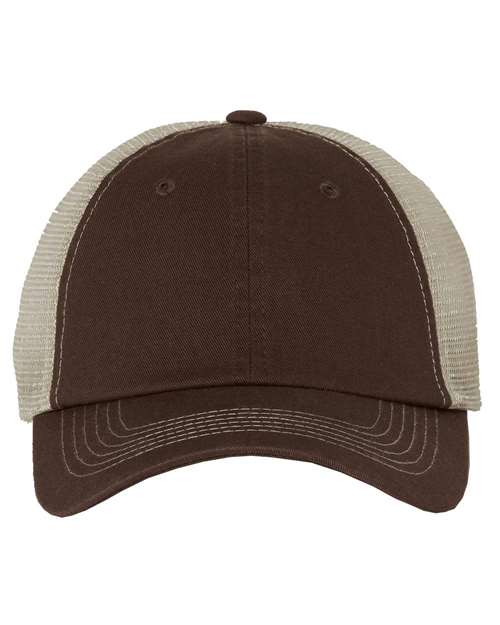 Valucap 3100 Contrast-Stitch Mesh-Back Cap
