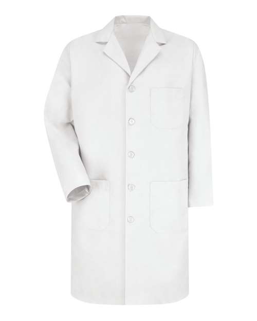 Red Kap KP14 Unisex Button Front Lab Coat