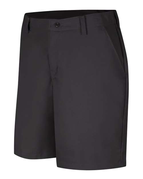 Red Kap PT27 Women's Plain Front Shorts, 8 Inch Inseam