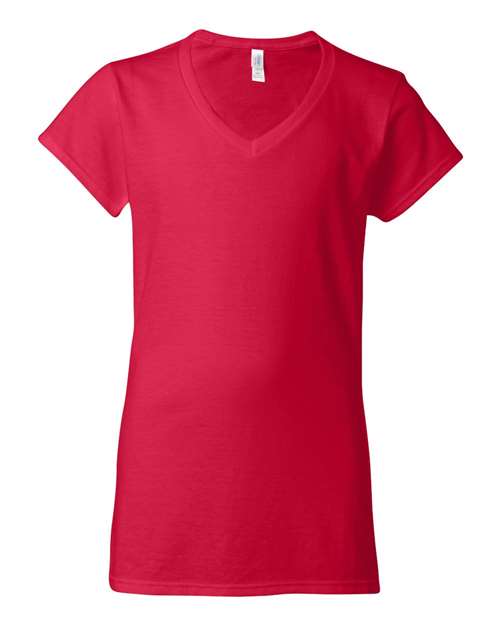 Gildan 64V00L Women's Softstyle® V-Neck T-Shirt