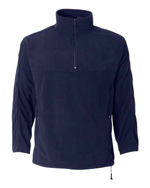 Sierra Pacific 3351 Men's Microfleece Quarter-Zip Pullover