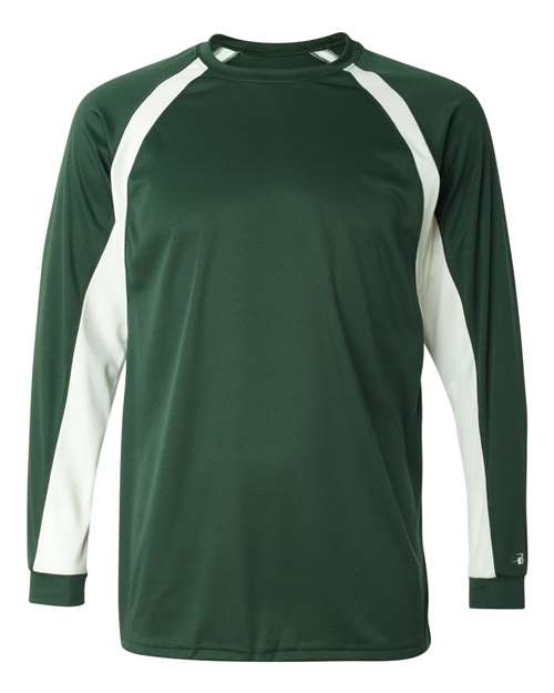 Badger 4154 Men's B-Core Hook Long Sleeve T-Shirt