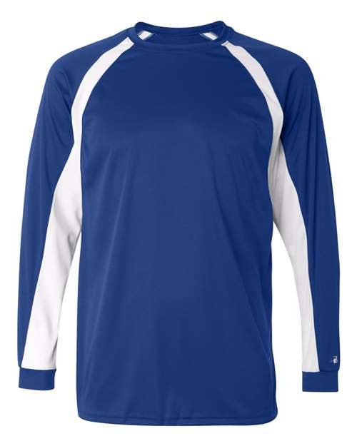 Badger 4154 Men's B-Core Hook Long Sleeve T-Shirt