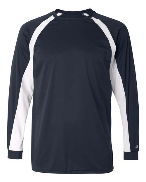 Badger 4154 Men's B-Core Hook Long Sleeve T-Shirt