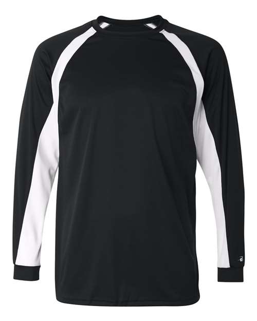 Badger 4154 Men's B-Core Hook Long Sleeve T-Shirt
