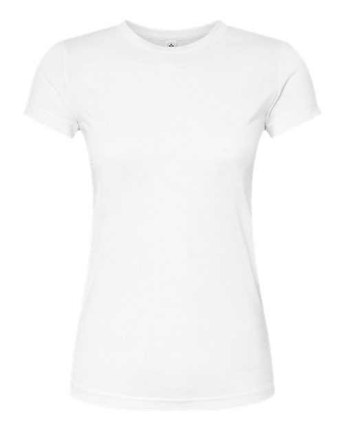 SubliVie 1610 Women's Junior Fit Polyester Sublimation Tee