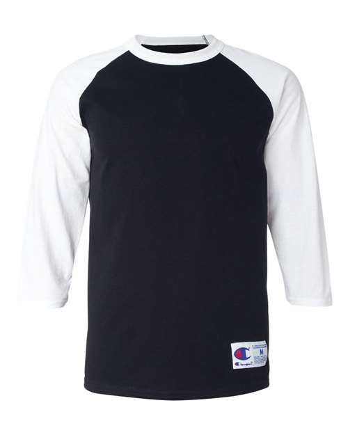 Champion T137 Unisex Raglan Sleeve Baseball T-Shirt