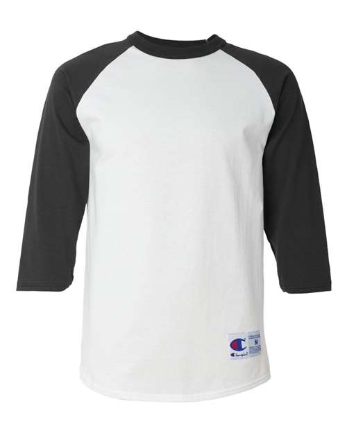 Champion T137 Unisex Raglan Sleeve Baseball T-Shirt