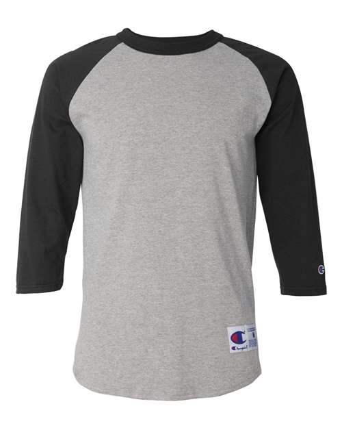 Champion T137 Unisex Raglan Sleeve Baseball T-Shirt