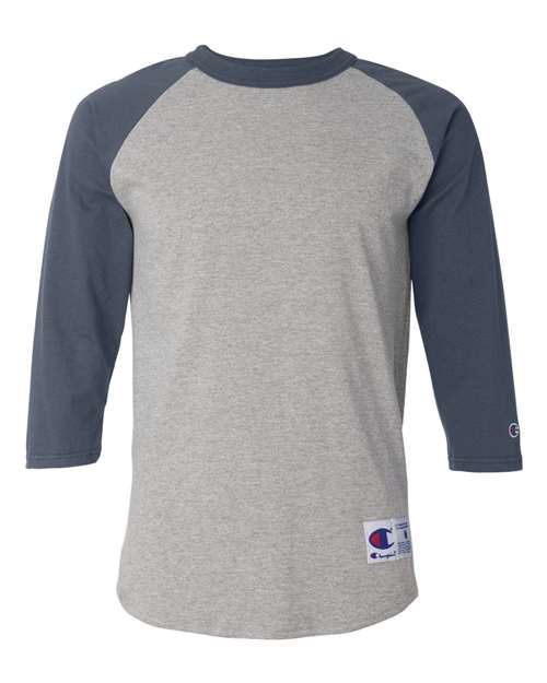 Champion T137 Unisex Raglan Sleeve Baseball T-Shirt