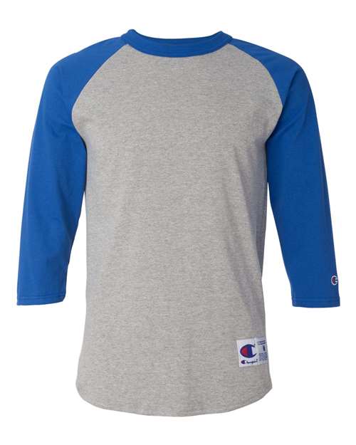 Champion T137 Unisex Raglan Sleeve Baseball T-Shirt