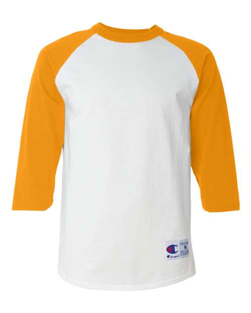 Champion T137 Unisex Raglan Sleeve Baseball T-Shirt