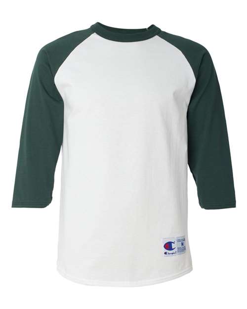Champion T137 Unisex Raglan Sleeve Baseball T-Shirt