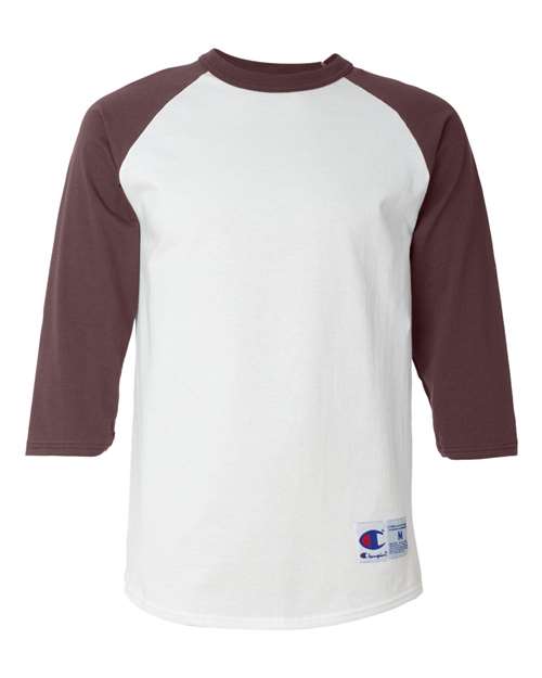 Champion T137 Unisex Raglan Sleeve Baseball T-Shirt