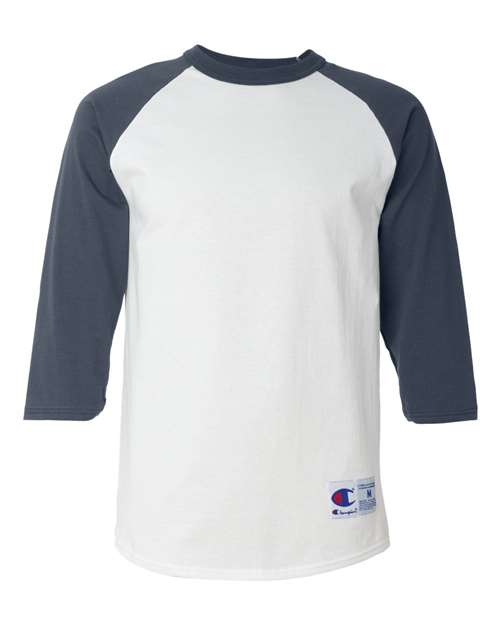Champion T137 Unisex Raglan Sleeve Baseball T-Shirt