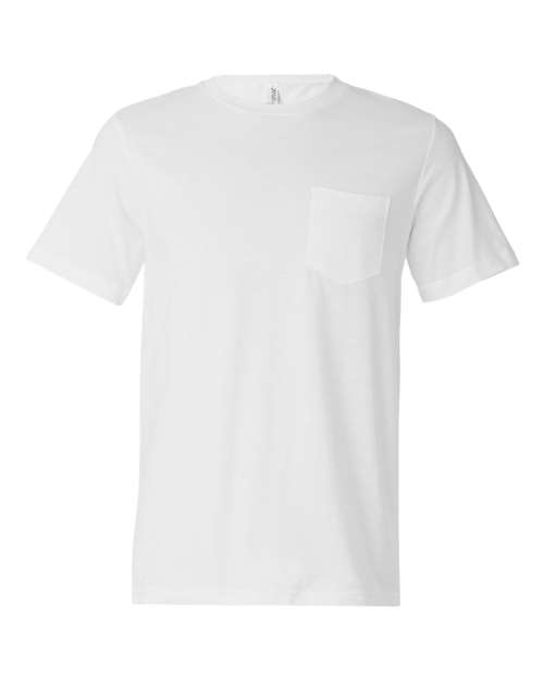 BELLA + CANVAS 3021 Men's Jersey Pocket Tee