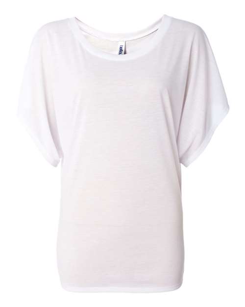 BELLA + CANVAS 8821 Women’s Flowy Draped Dolman Tee