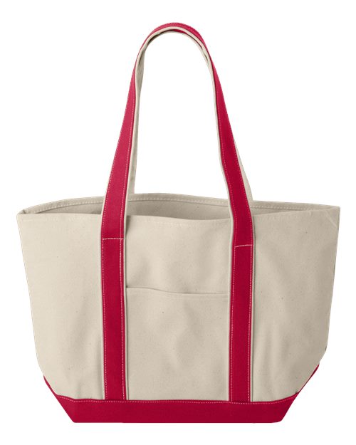 Liberty Bags 8871 Windward Large Cotton Canvas Classic Resort Tote
