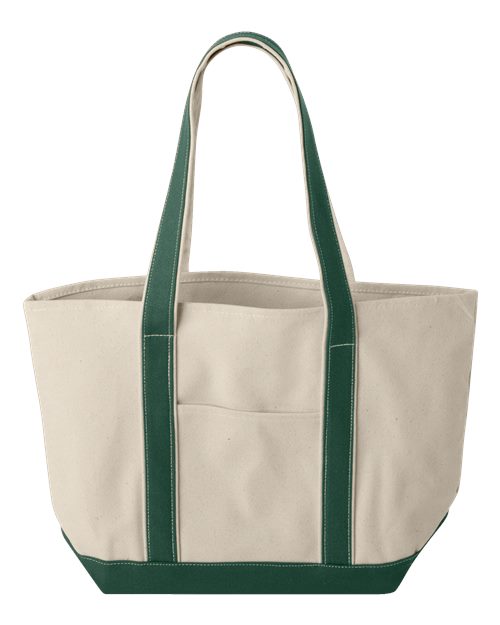 Liberty Bags 8871 Windward Large Cotton Canvas Classic Resort Tote