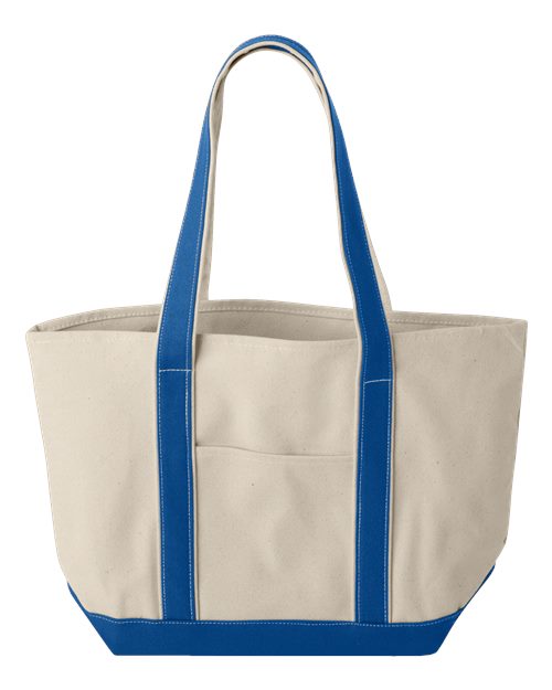 Liberty Bags 8871 Windward Large Cotton Canvas Classic Resort Tote