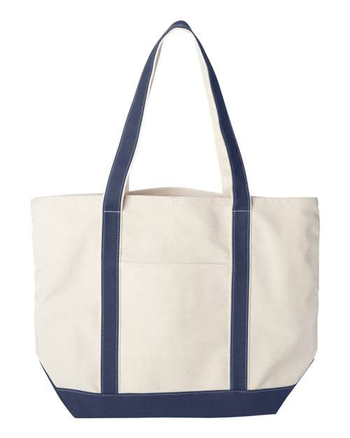 Liberty Bags 8872 Carmel Classic XL Cotton Canvas Resort Tote