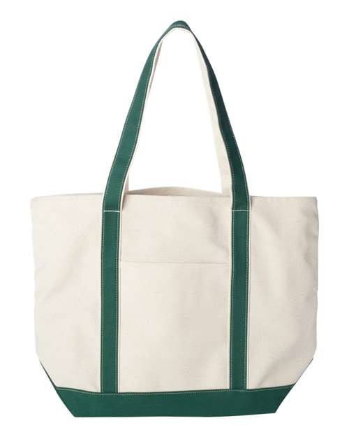Liberty Bags 8872 Carmel Classic XL Cotton Canvas Resort Tote