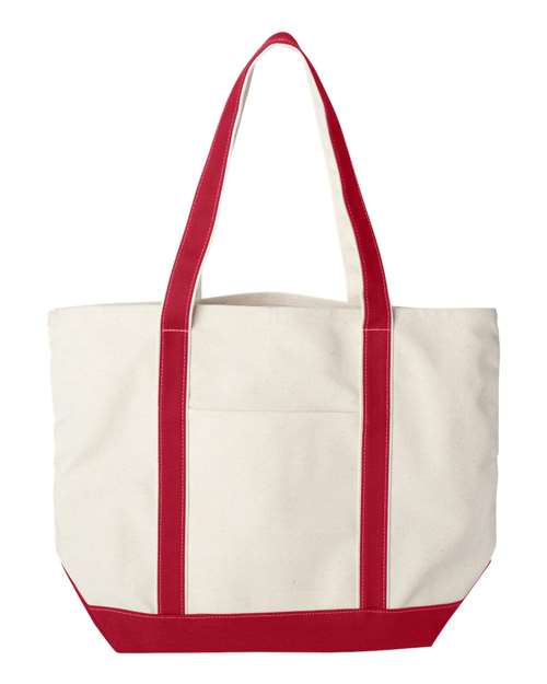 Liberty Bags 8872 Carmel Classic XL Cotton Canvas Resort Tote