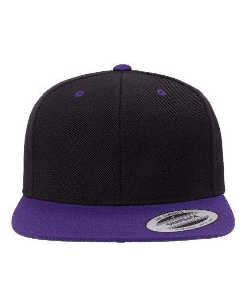 YP Classics 6089M Premium Flat Bill Snapback Cap