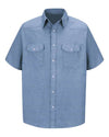 Red Kap SC24 Men's Deluxe Western Style Short Sleeve Shirt