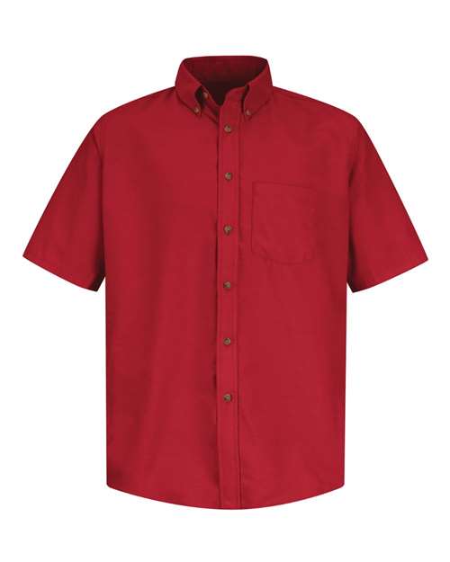 Red Kap SP80 Men's Poplin Short Sleeve Dress Shirt