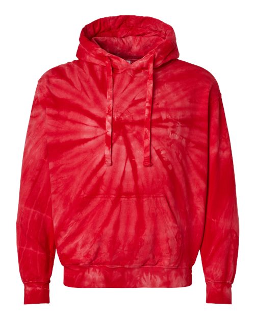 Dyenomite 854CY Unisex Cyclone Tie-Dyed Hooded Sweatshirt