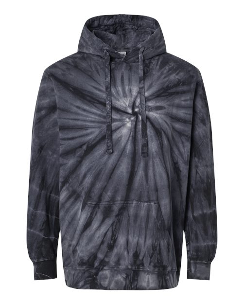Dyenomite 854CY Unisex Cyclone Tie-Dyed Hooded Sweatshirt