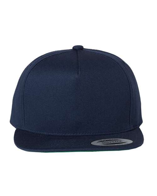 YP Classics 6007 Five-Panel Cotton Twill Snapback Cap