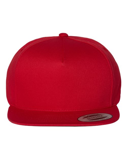 YP Classics 6007 Five-Panel Cotton Twill Snapback Cap