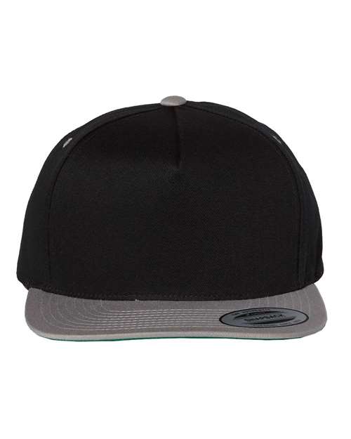 YP Classics 6007 Five-Panel Cotton Twill Snapback Cap