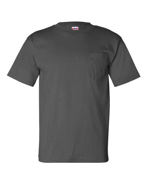 Bayside 7100 Unisex USA-Made Pocket T-Shirt