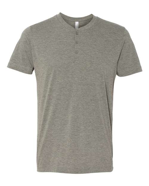 BELLA + CANVAS 3125 Men's Short Sleeve Henley