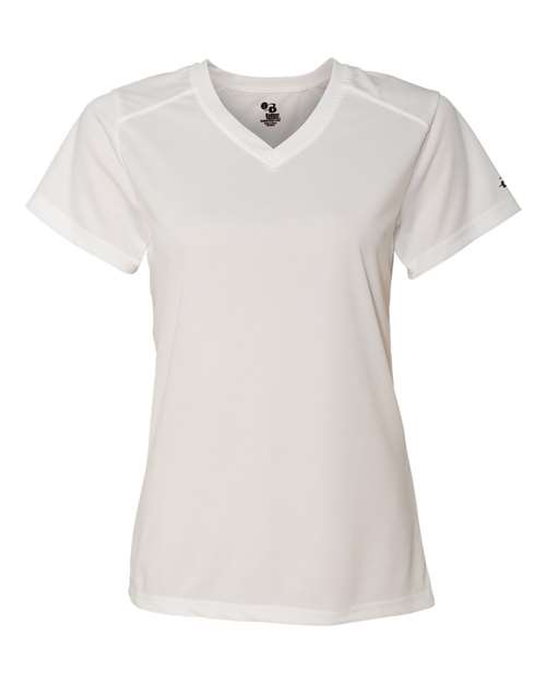Badger 4162 Women’s B-Core V-Neck T-Shirt