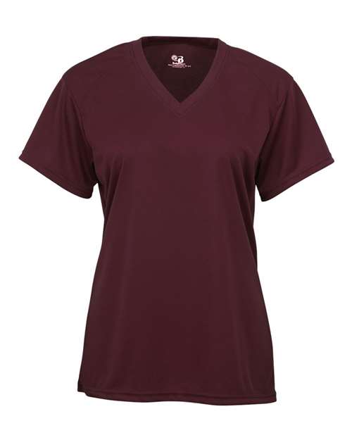 Badger 4162 Women’s B-Core V-Neck T-Shirt