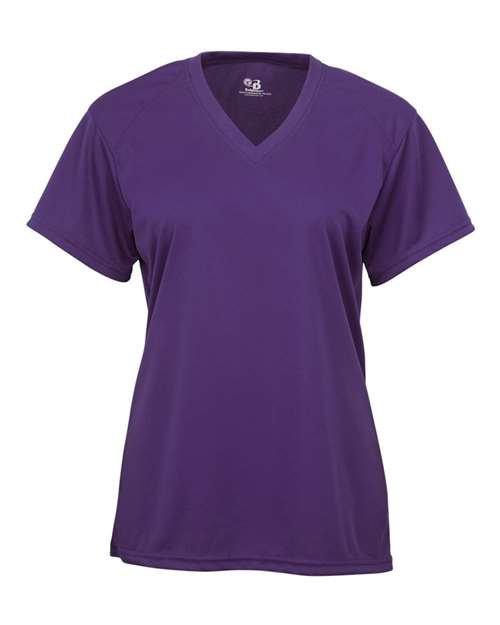 Badger 4162 Women’s B-Core V-Neck T-Shirt