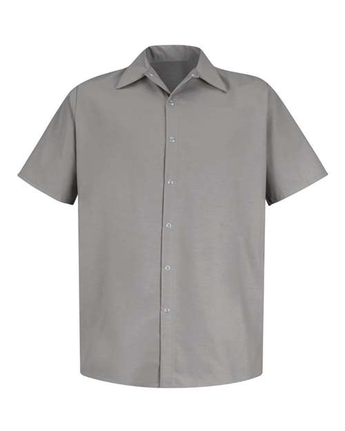 Red Kap SP26 Men's Specialized Short Sleeve Pocketless Work Shirt