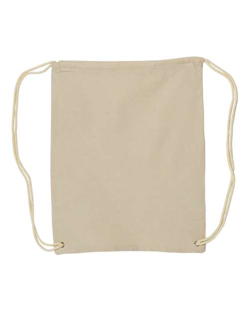 Liberty Bags 8875 Canvas Drawstring Backpack