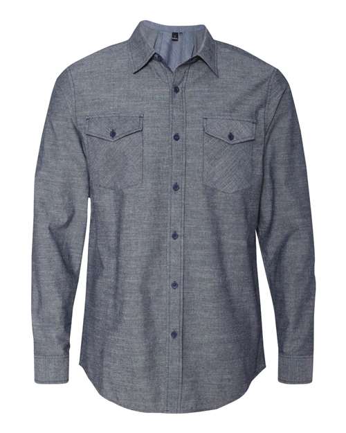 Burnside 8255 Men's Chambray Shirt