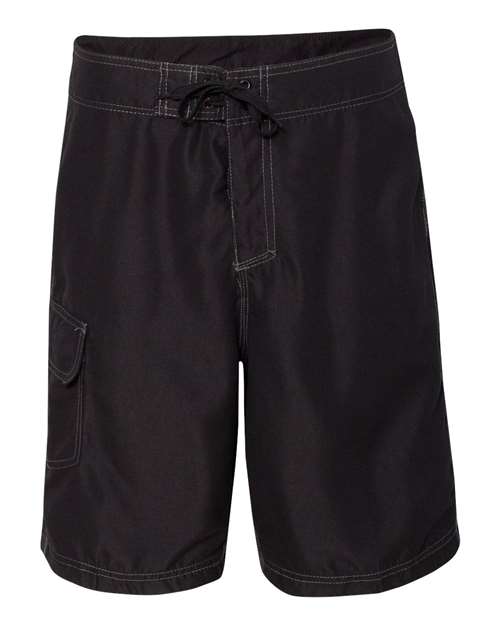 Burnside 9301 Men's Solid Board Shorts