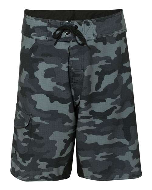 Burnside 9371 Men's Diamond Dobby Board Shorts