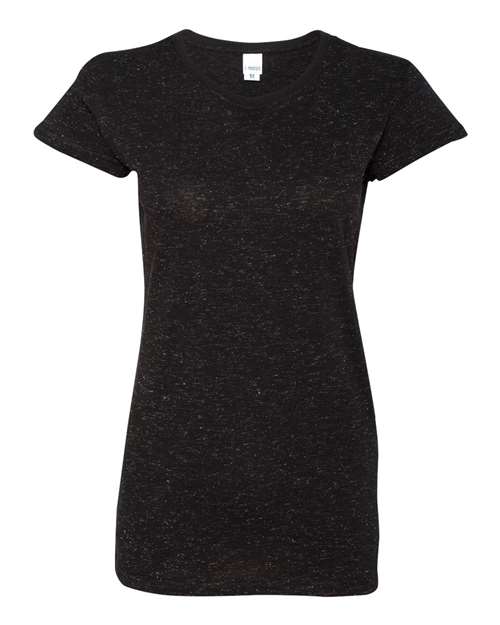 J. America 8138 Women’s Glitter T-Shirt