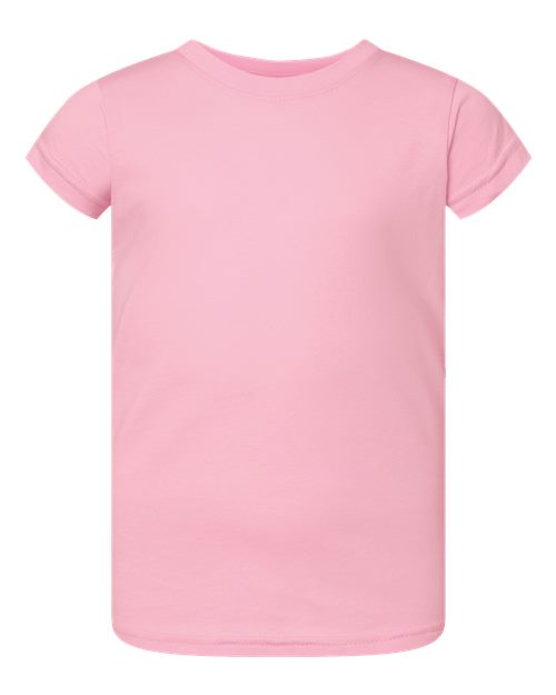 Rabbit Skins 3316 Toddler Girls Fine Jersey Tee